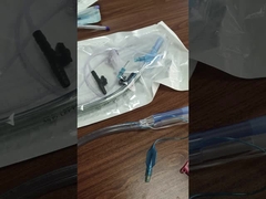 chirurgie thoracique en PVC jetable, isolation des poumons, tube endobronchial à double lumière