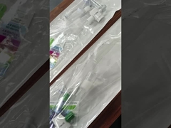 Catéteur d' aspiration à commande des doigts, Catéteur d' aspiration PVC jetable