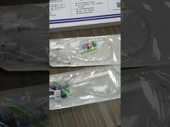 Masque d'oxygène non réventilateur à venturi réglable en PVC / masque à ventilation multiple avec tube d'oxygène