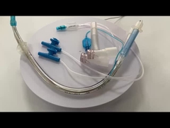 Intubation bronchique à double lumen à gauche et à droite