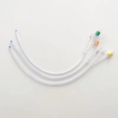 Fabricant Catéteur Foley 100% Silicone Catéteur d'urine à ballon à 2 voies 14 Fr Catéteur Foley en silicone