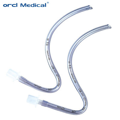 Tubes endotrachéales renforcées standard de plusieurs tailles avec démanche pour les procédures d'anesthésie