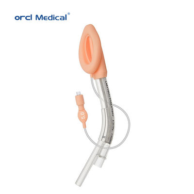 Grade médical PVC anesthésie adulte masque à usage unique en silicone pour les voies respiratoires fournisseur d'usine