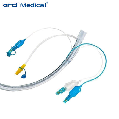 Tube endotrachéal renforcé pour produit consommable médical avec lumière d'évacuation, tubes ETT à ballonnet profil bas