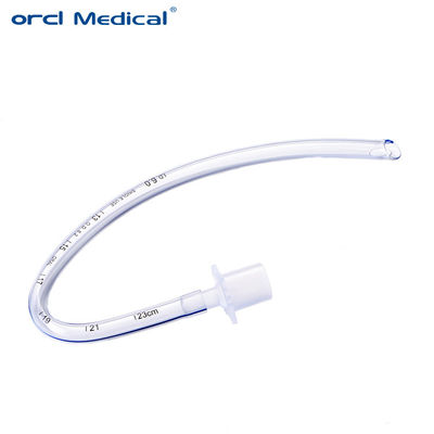 Utilisation unique PVC médical jetable chirurgicale sans menottes tube endotrachéal oral préformé prix