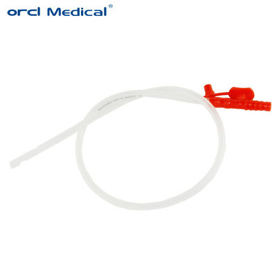 Catéter d'aspiration à contrôle sous vide 8FG 10FG 12 FR 14FG 16FG 18FG Catéter d'aspiration avec tube d'aspiration à contrôle des doigts