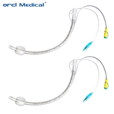 Tubes endotrachéales blindées médicales jetables avec cathéter à aspiration