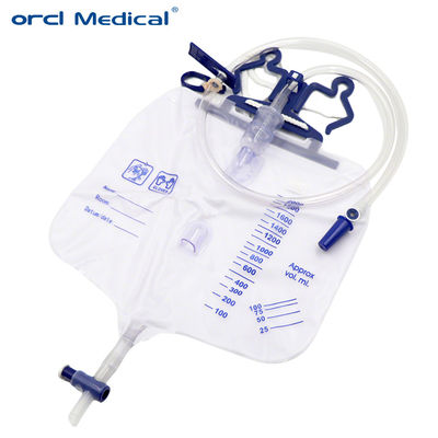 Sacs de stérilisation d'urine de luxe à usage unique en urologie chirurgicale