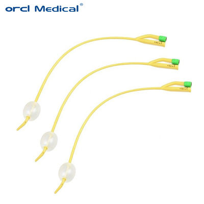 Catéthre urétral à 2 voies, catéthre Foley médical jetable en PVC