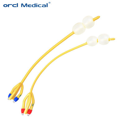 Catéthre à 4 voies en latex foley en silicone pour chirurgie urologique