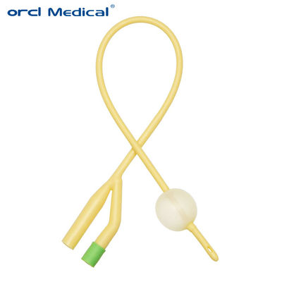 Catéthre Foley en latex de qualité médicale 3 voies / 2 voies