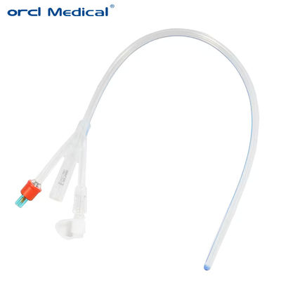 Catéthère Foley 100% stérile et recouvert de silicone à usage unique à 3 voies