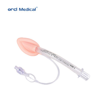 Dispositifs médicaux de haute qualité Masque laryngeal en silicone jetable Masque respiratoire Laryngeal