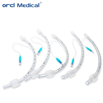 Le fabricant d'usine fournit des consommables d'intubation médicale, tube endotrachéal jetable en PVC avec ballonnet ou sans ballonnet
