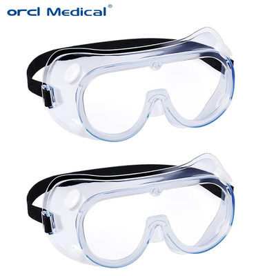 lunettes de protection médicales durables stériles anti-brouillard et anti-éclaboussures de liquide
