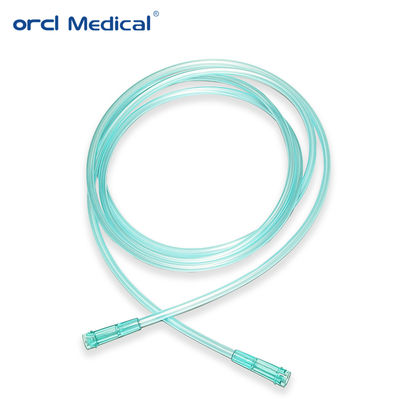 Tuyau d'oxygène médical jetable stérile en PVC pour raccordement, tube à oxygène