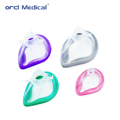 Produit consommable médical Masque d'anesthésie jetable stérile facile Masque d'anesthésie sans latex pour éviter les réactions allergiques