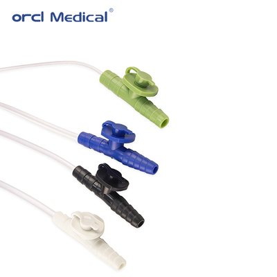 Sonde d'aspiration en PVC de qualité médicale, stérile, jetable, embout souple pour la réduction des traumatismes